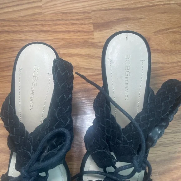 BCBGeneration lace up heels - Picture 3 of 5
